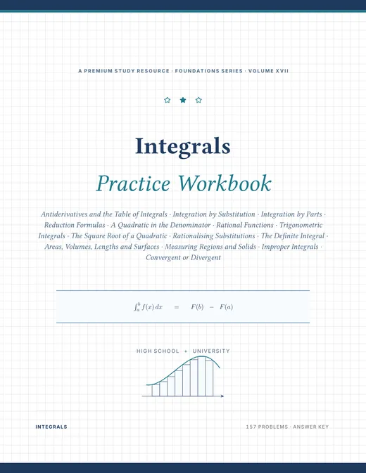 Integrals — Complete Study Bundle, sample page 3