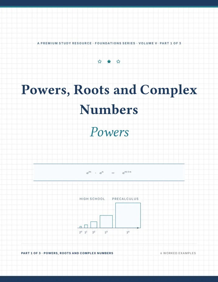 Cover of Powers, Roots and Complex Numbers — Complete Study Bundle