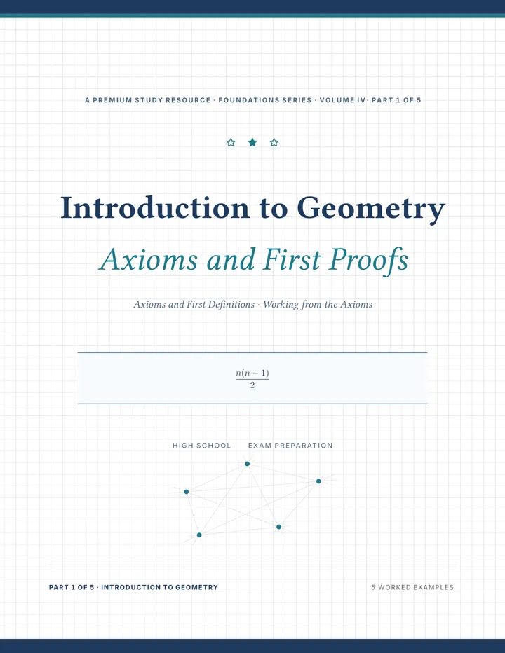 Cover of Introduction to Geometry — Complete Study Bundle